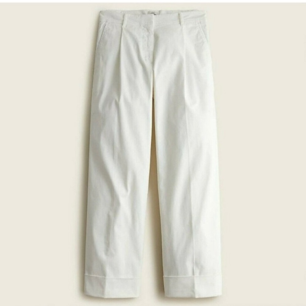 J.Crew wide leg crop pant